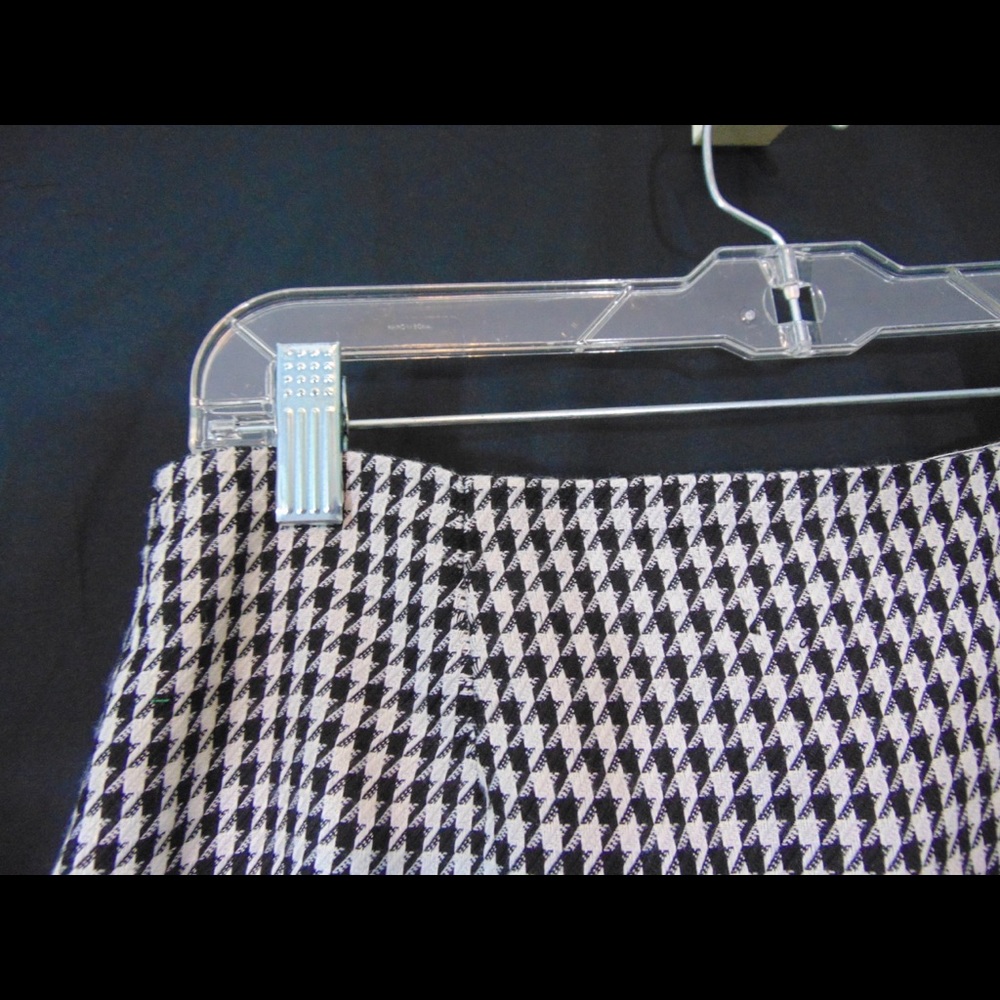 NASTY GAL checkered skirt: size 6